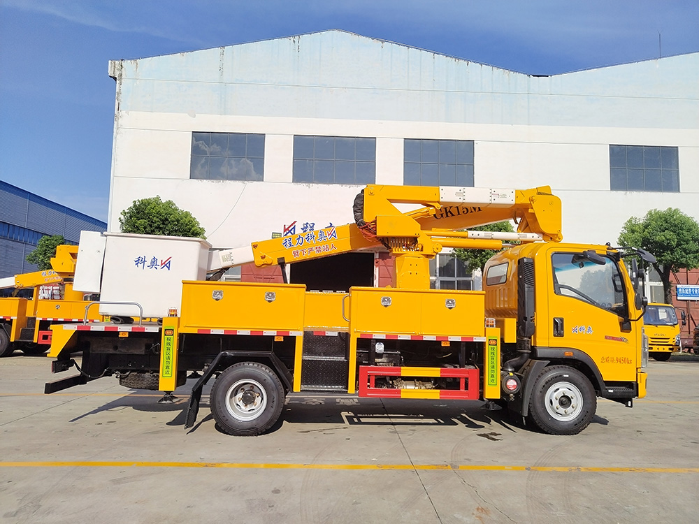 豪沃15米绝缘臂高空作业车