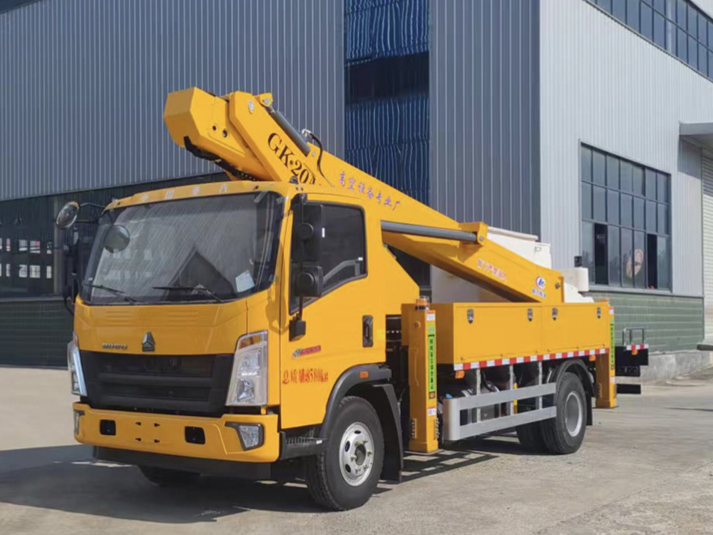 豪沃20米绝缘臂高空作业车