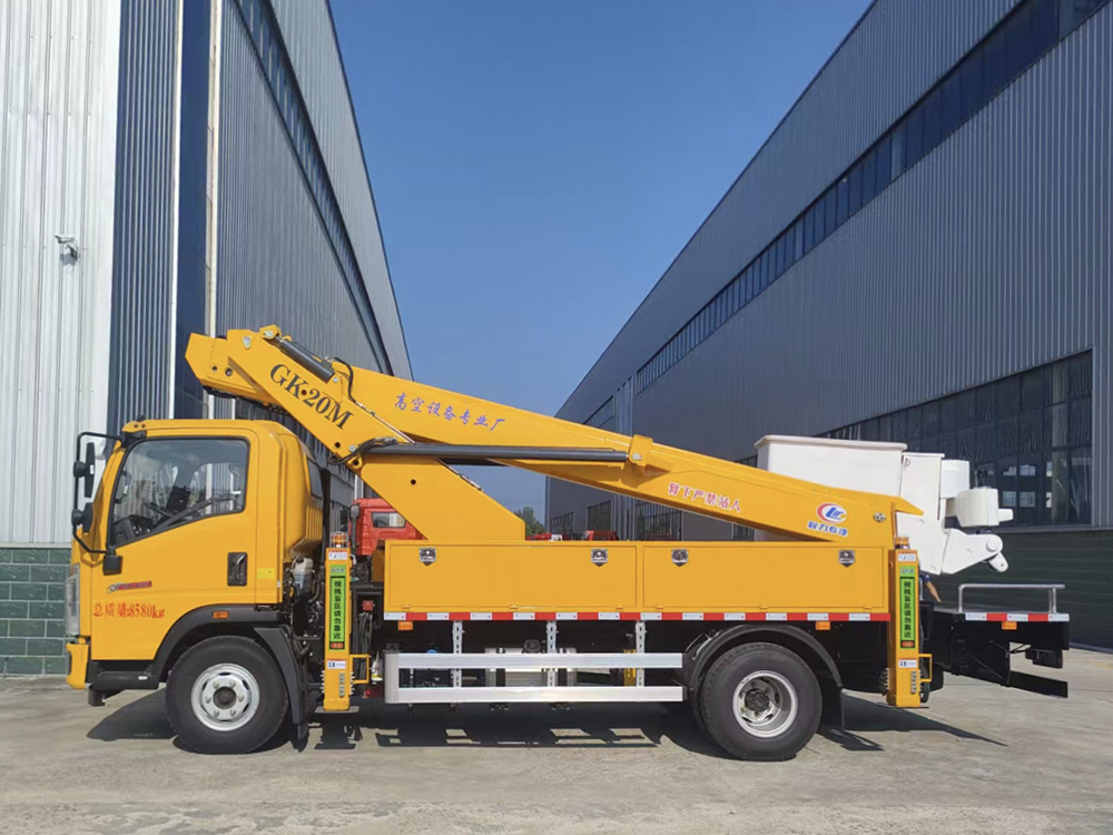 豪沃20米绝缘臂高空作业车