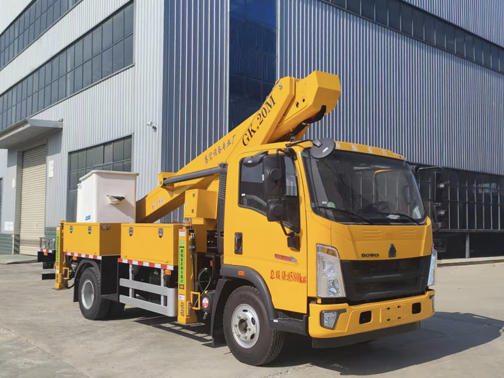 豪沃20米绝缘臂高空作业车