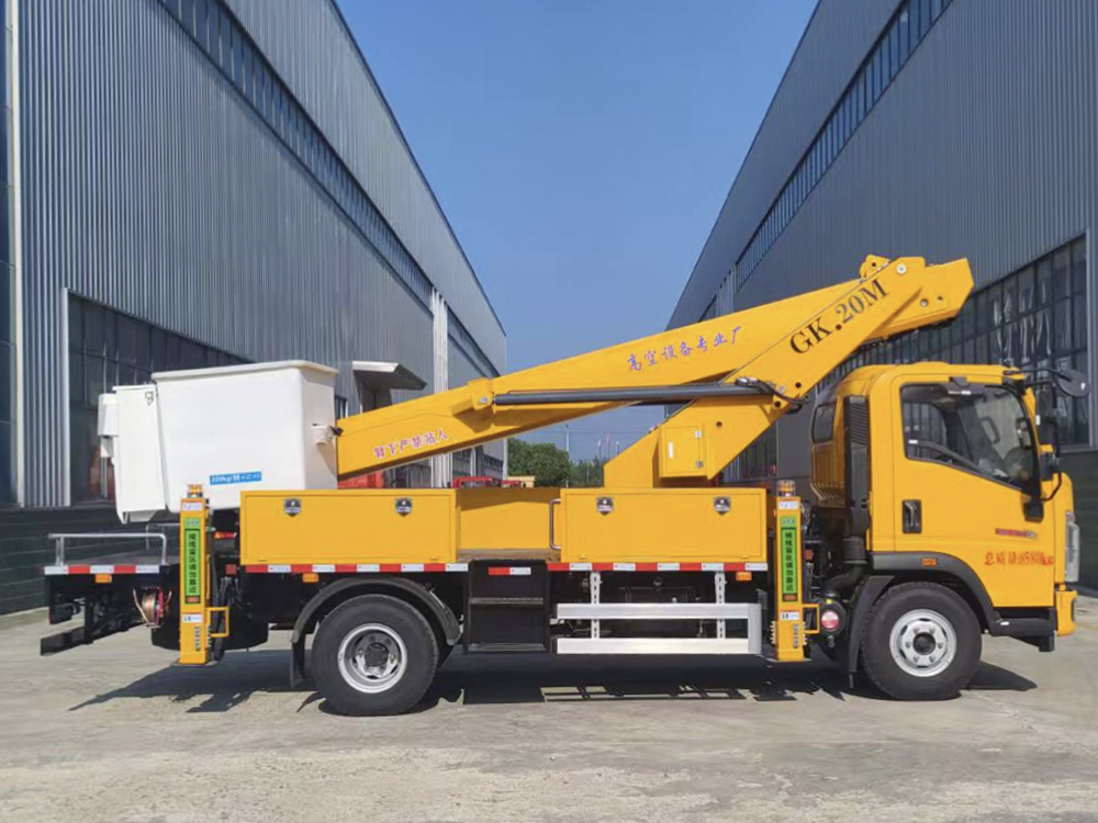 豪沃20米绝缘臂高空作业车