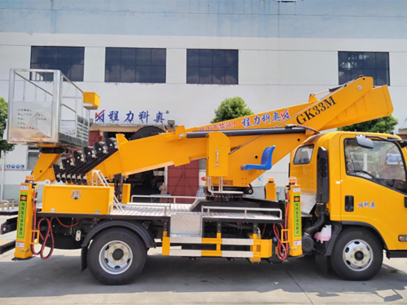 五十铃33米蓝牌型高空作业车